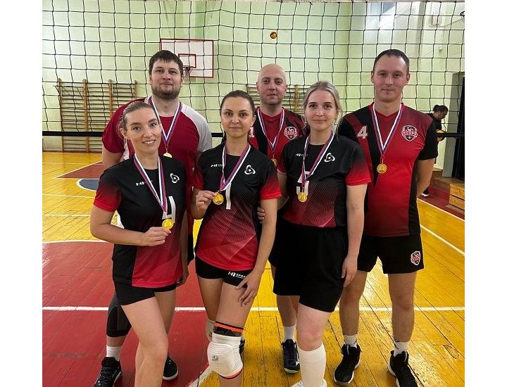 "Импульс-Атом" стали чемпиоами летнего волейбольного микст-турнира